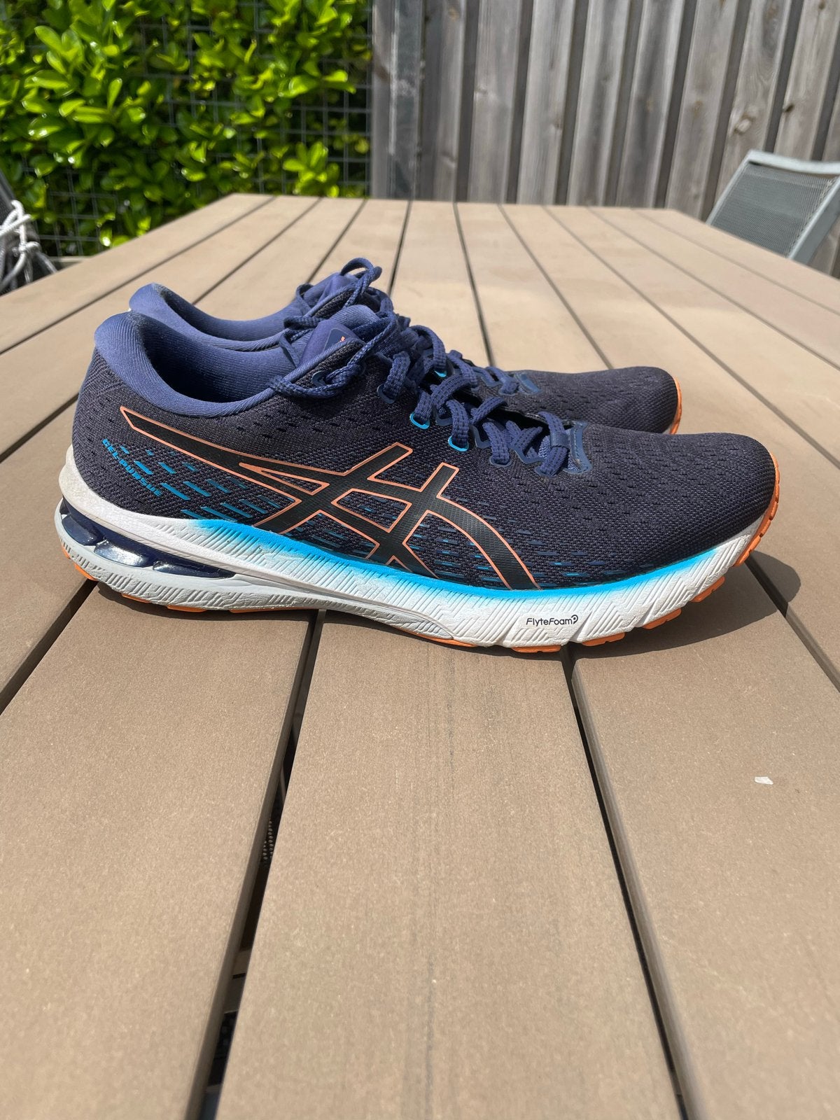 Asics Gel Pursue 8 Heren Neutrale Hardloopschoenen Maat 44., Gebruikt, Hardloopschoenen, Ophalen of Verzenden, Hardlopen