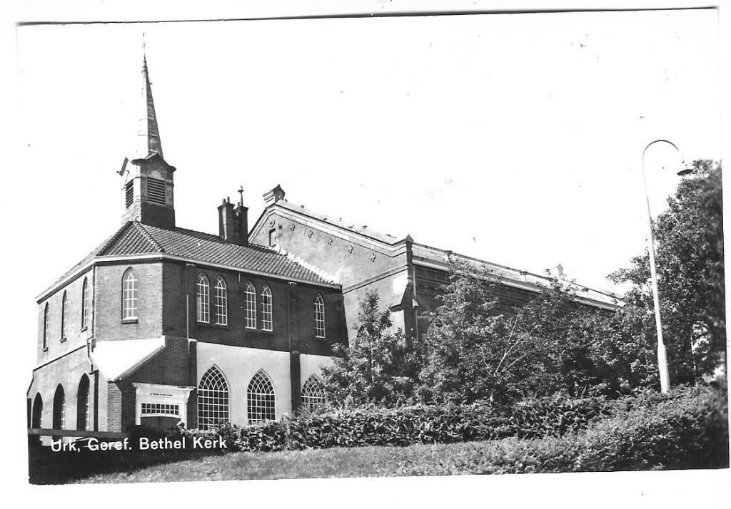 U32 Urk  Geref Bethel Kerk, Ophalen of Verzenden, 1960 tot 1980, Ongelopen, Flevoland
