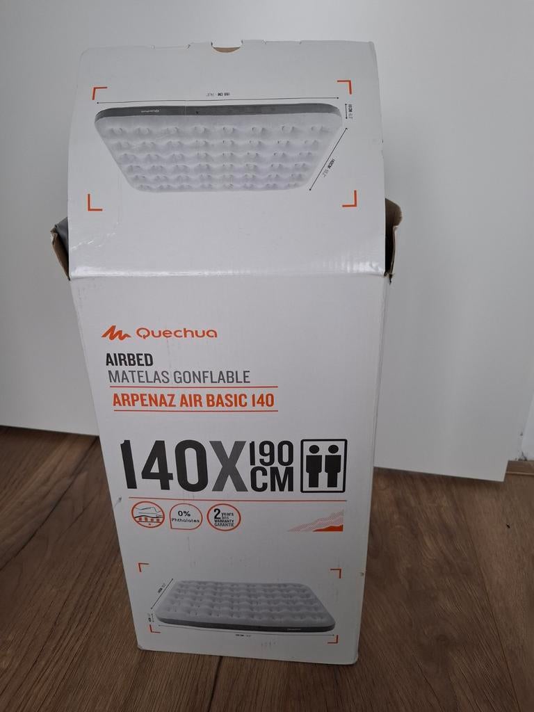 Quechua Airbed Luchtmatras 140x190cm - 2-persoons, Caravans en Kamperen, Luchtbedden, Ophalen