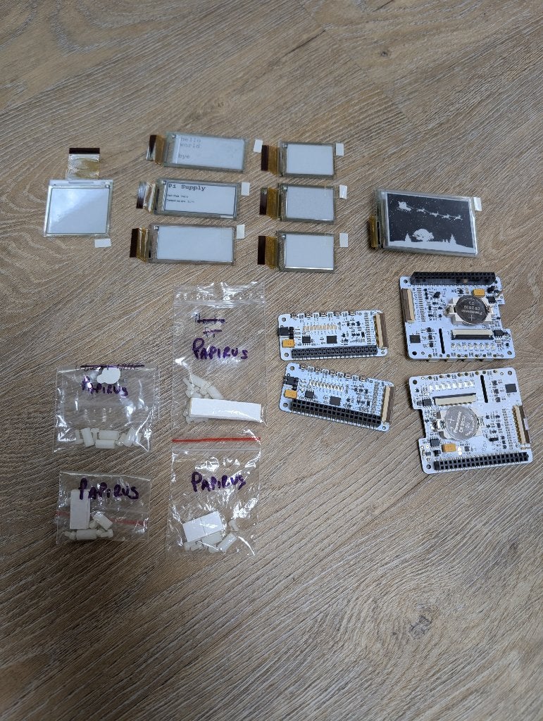 Raspberry Pi - Pi Supply PaPiRus ePaper / eInk Display Set, Ophalen of Verzenden, Zo goed als nieuw