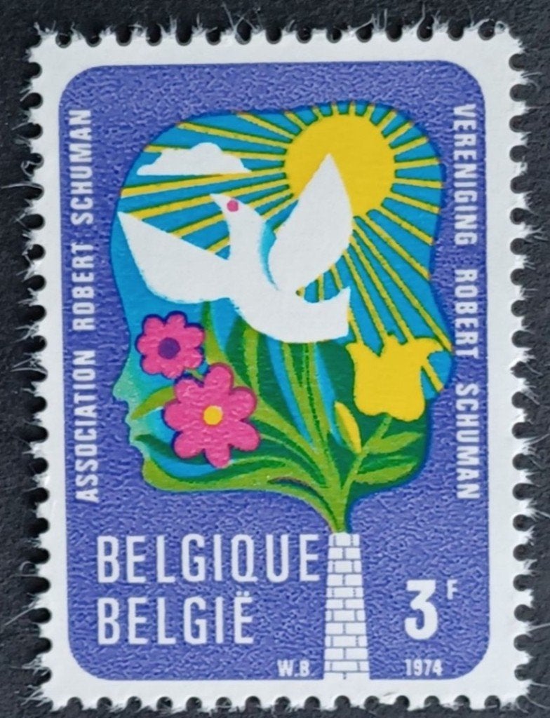 België 1974 - OBP 1707 - Bescherming van het leefmilieu, Postzegels en Munten, Postzegels | Europa | België, Frankeerzegel, Ophalen of Verzenden