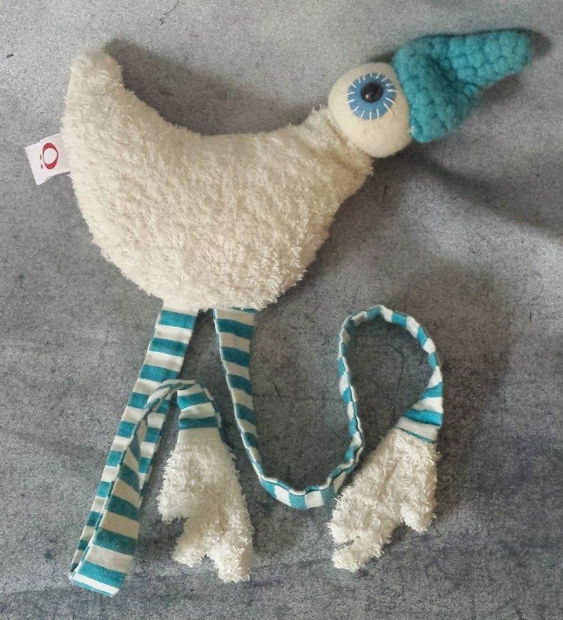 Super kuiken knuffel [1417]  [KiSpKn], Ophalen of Verzenden, Gebruikt, Overige typen, Middelgroot (20 tot 80 cm)