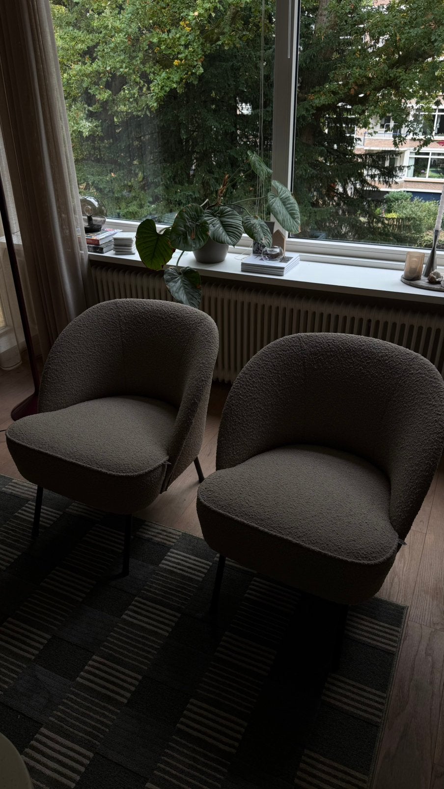 Woood Fauteuil Vogue Bouclé, Ophalen, Minder dan 75 cm, Zo goed als nieuw, Stof