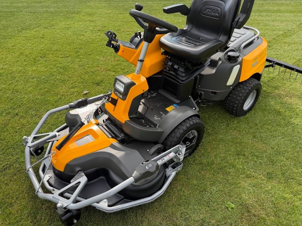 stiga park pro 500 ix met hefinrichting honda, Ophalen, Gebruikt, Stiga, Mulchfunctie