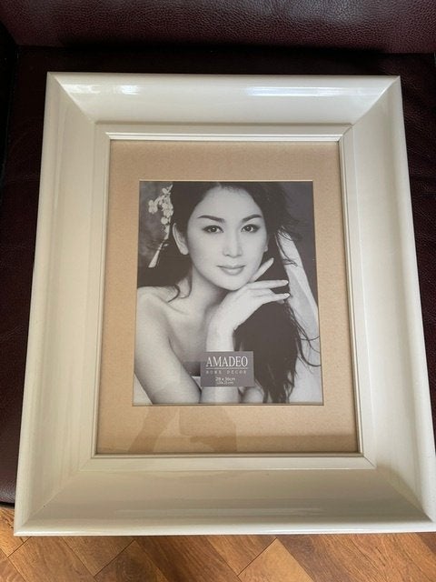 3x fotolijst creme, Ophalen, Gebruikt, Overige typen, Overige materialen