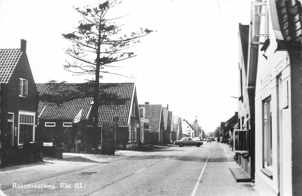 378-341-015 Elst U Rijksstraatweg, Verzamelen, Ophalen of Verzenden, Voor 1920, Utrecht