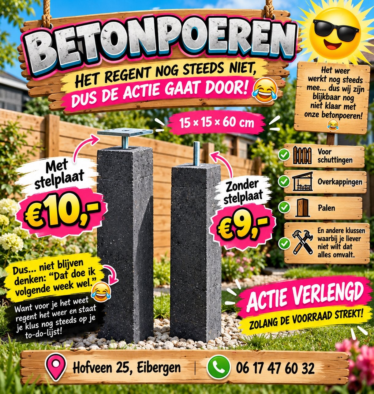 Op zoek naar een stevige basis voor je klus?, Ophalen, Minder dan 25 mm, Plank, Minder dan 200 cm