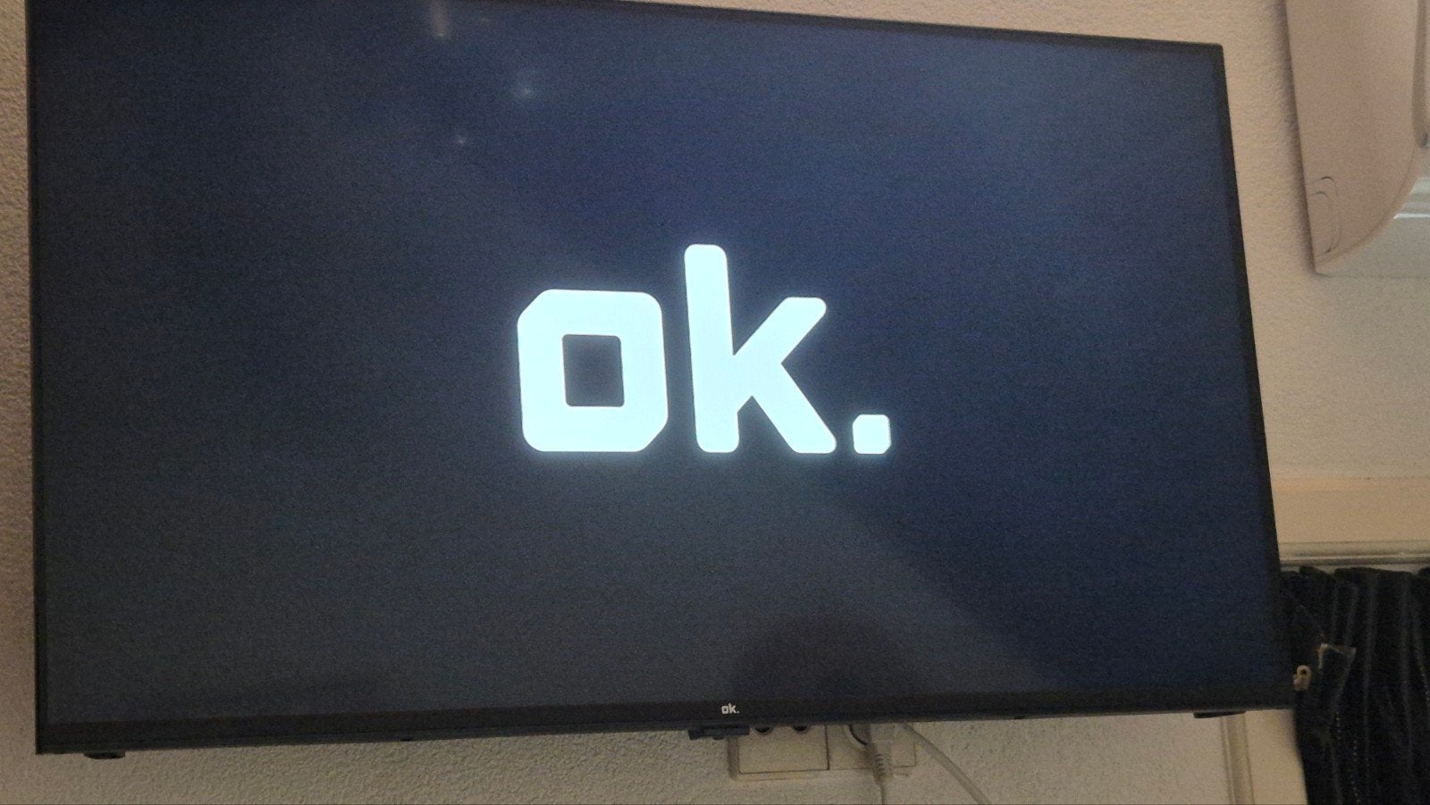 OK 40" led smart google tv, Audio, Tv en Foto, Televisies, 50 Hz, Zo goed als nieuw, 100 cm of meer, Smart TV