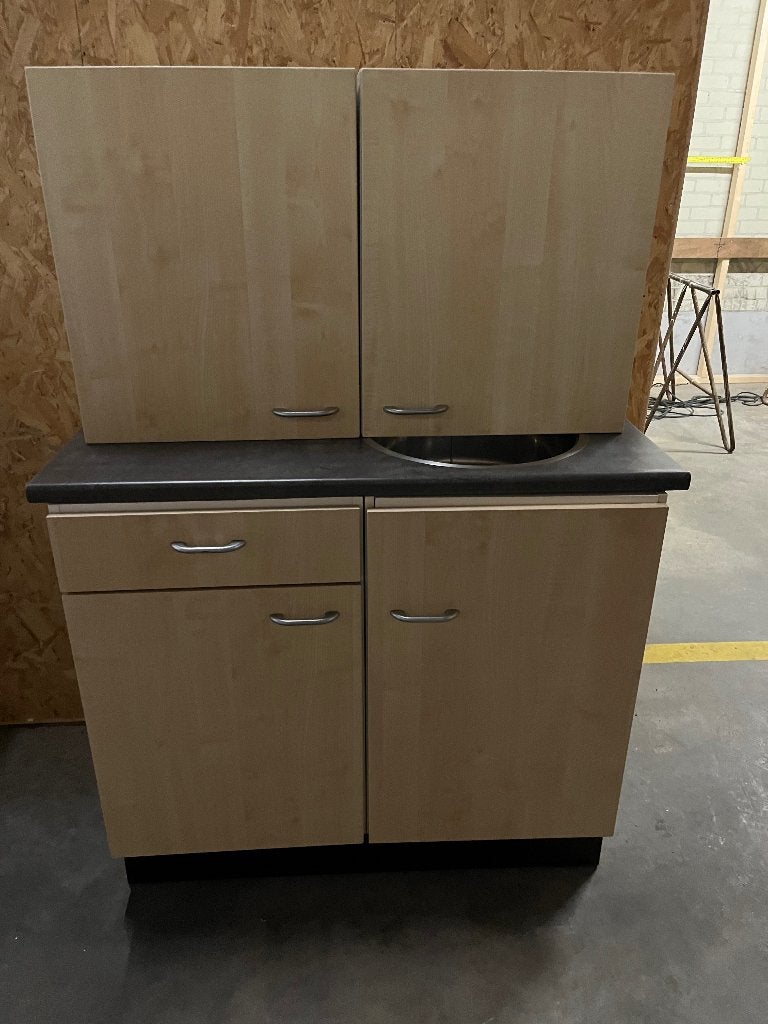 Keukenblok 100cm keuken, Huis en Inrichting, Keuken | Keukenelementen, Ophalen, Gebruikt, 100 tot 150 cm, Minder dan 100 cm
