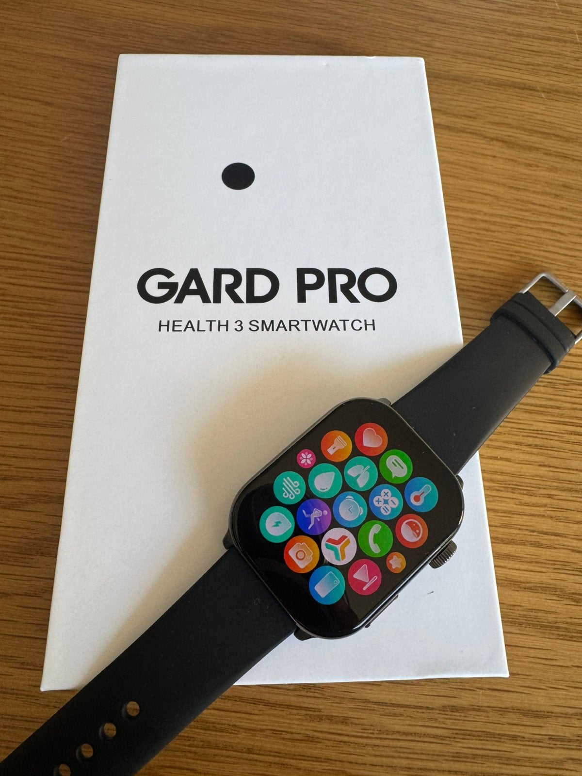 Gard Pro Health 3 Smartwatch, Sieraden, Tassen en Uiterlijk, Smartwatches, Zwart, IOS, Ophalen of Verzenden, Zo goed als nieuw