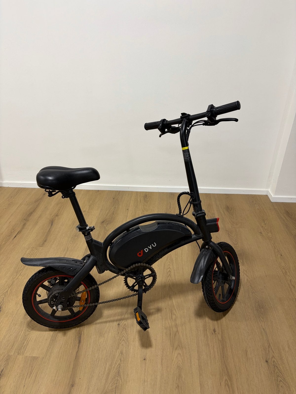 Dyu D3F Opvouwbare E-bike 25 km/u, Gebruikt, Minder dan 47 cm, 30 tot 50 km per accu, Ophalen