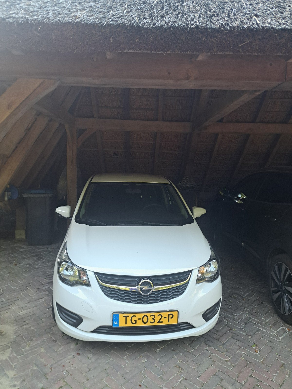 Opel Karl 1.0 Ecoflex 55KW 2018 Wit, Auto's, Voorwielaandrijving, 839 kg, 74 pk, Wit
