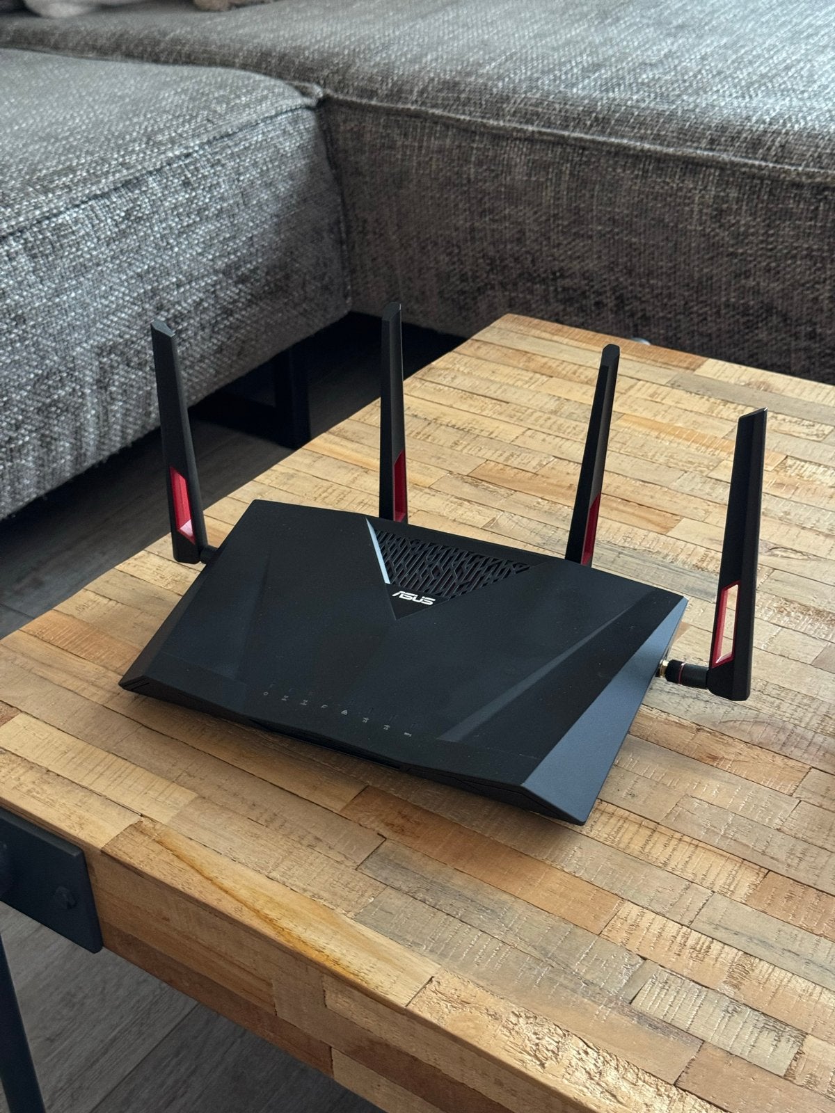 ASUS RT-AC86U AC2900 Dual-Band Gigabit Router, Ophalen of Verzenden, Zo goed als nieuw, Router