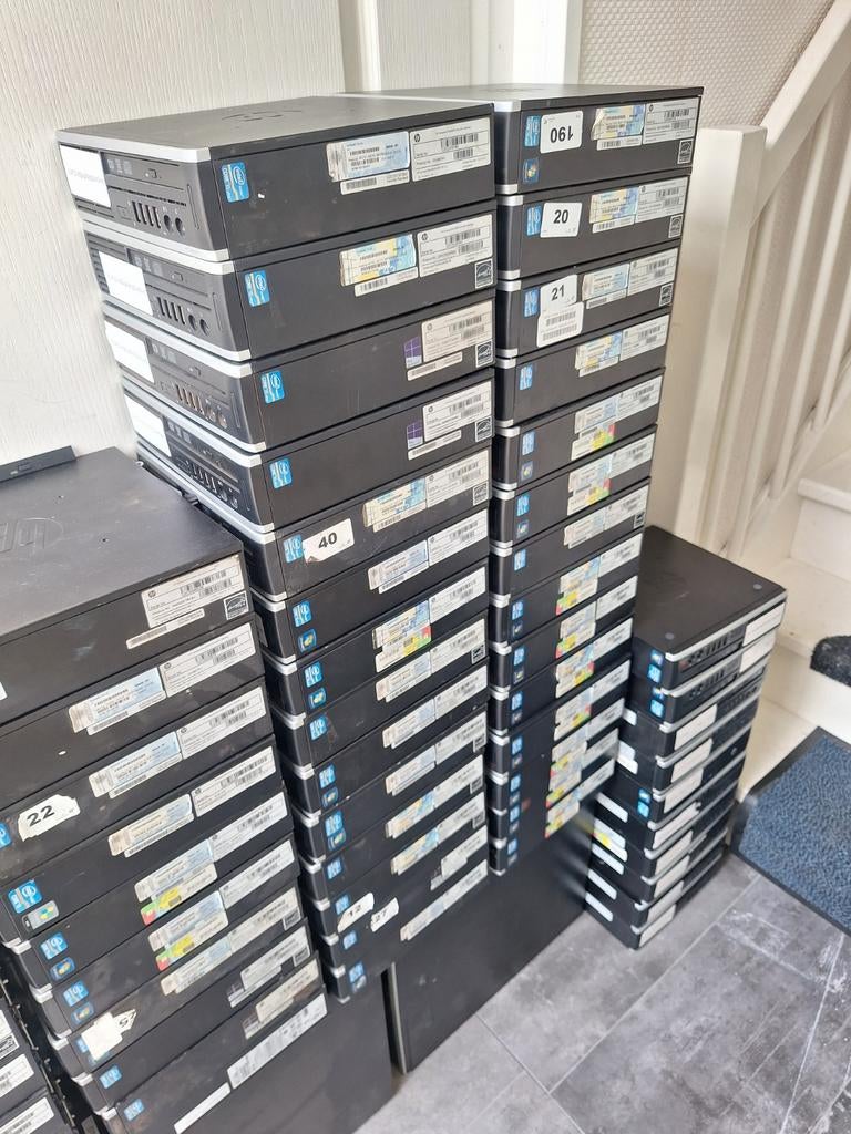 HP CORE I5 PRO DESKTOP, 8 GB, [Mini], Ophalen of Verzenden, Zo goed als nieuw