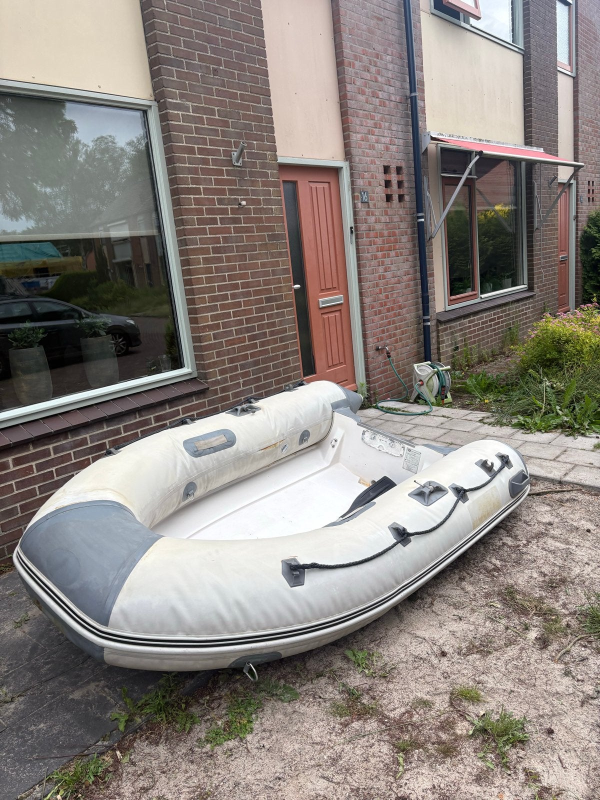 Sub marine rib 2.70m met Yamaha 8pk 2takt buitenboordmotor, Watersport en Boten, Ophalen, Gebruikt, Motor en Techniek