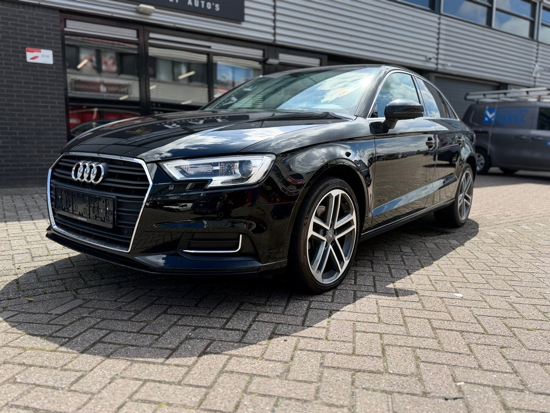 Audi A3 Limousine 40 TFSI Pro Line Automaat,Pano,Leder, Auto's, Gebruikt, Zwart, Leder, Bedrijf