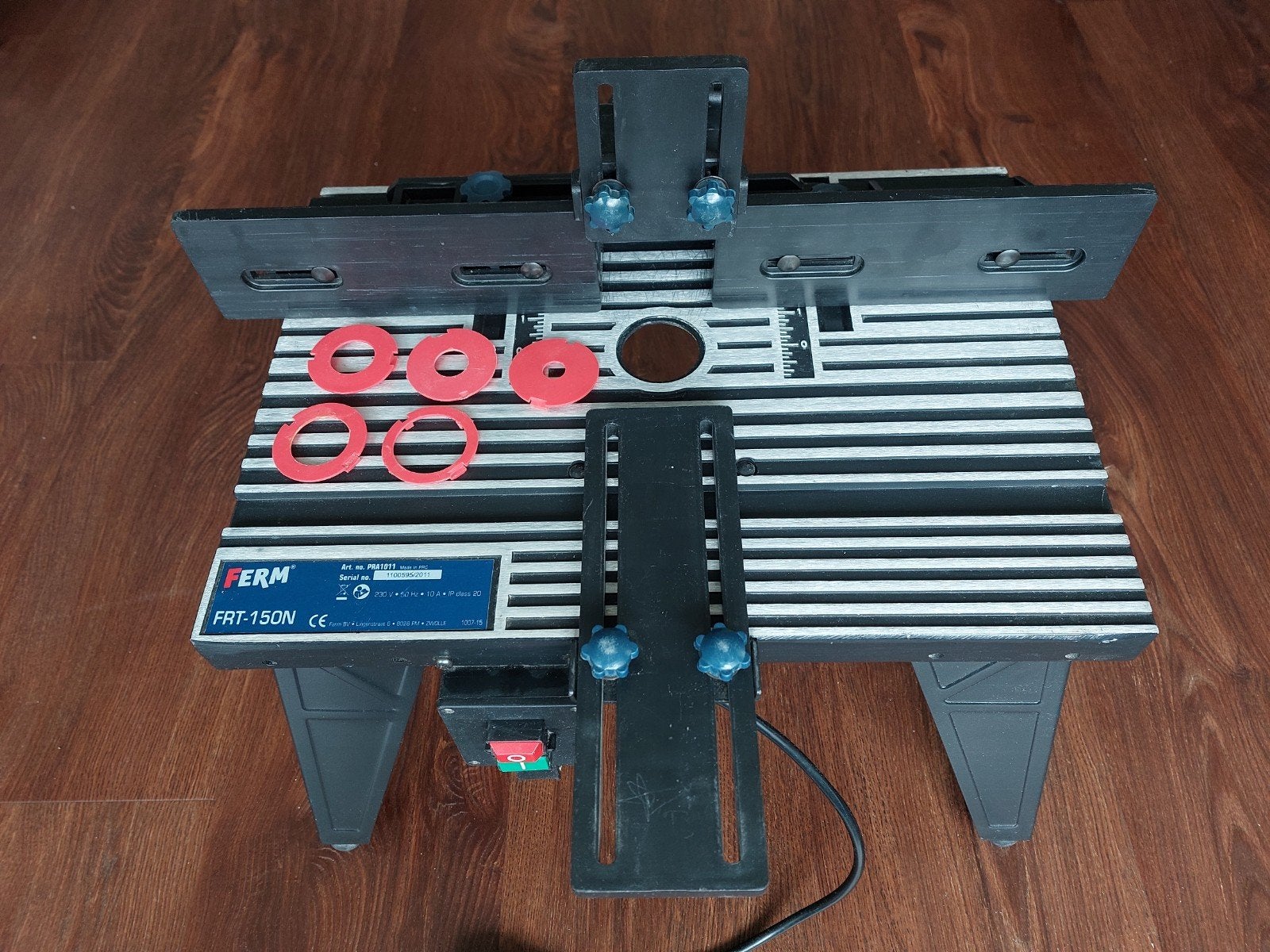 Ferm FRT-150N Bovenfrees Tafel - Goede Staat, Ophalen, Gebruikt, Ferm, Bovenfrees