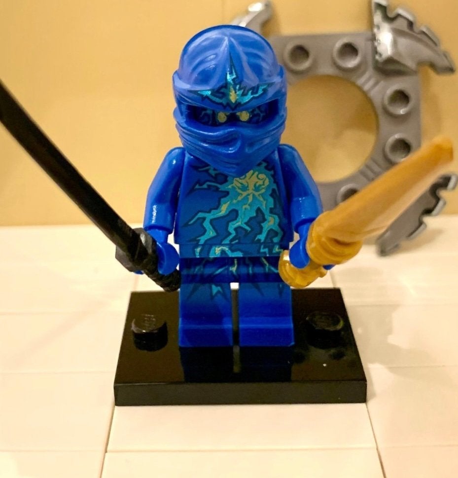 Lego Jay NGR minifiguur njo0061, Lego, Ophalen of Verzenden, Zo goed als nieuw, Minifiguur
