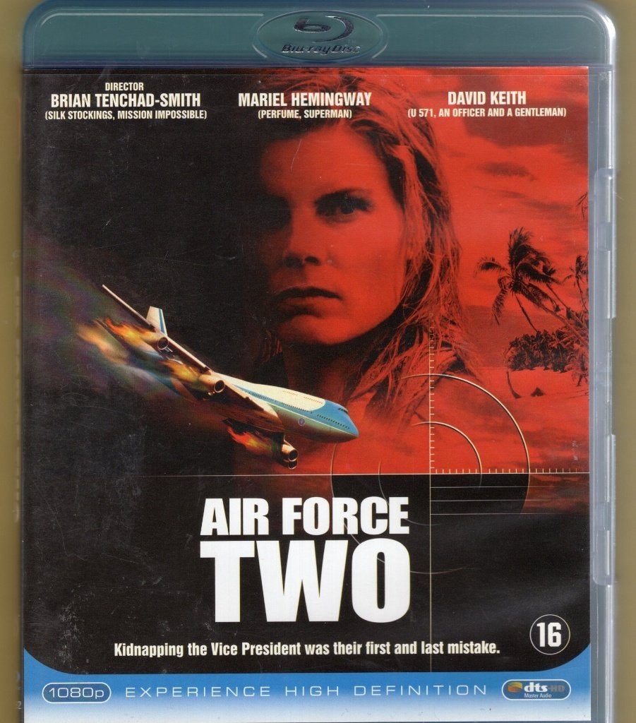 Air Force Two - David Keith Blu-ray 8717185533262, Engels, Nederlands, Film, Ophalen of Verzenden