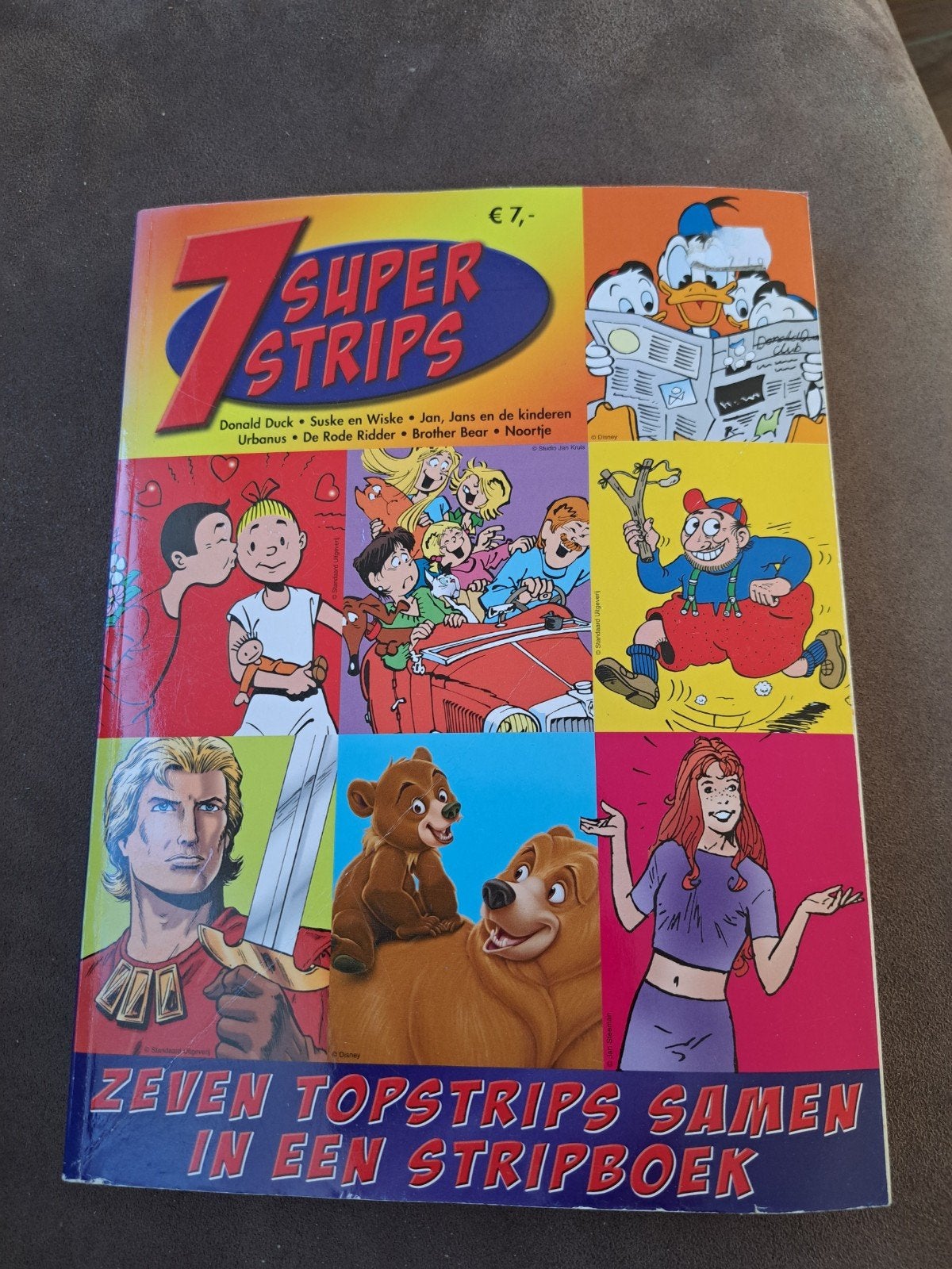 7 Super Strips, Ophalen of Verzenden