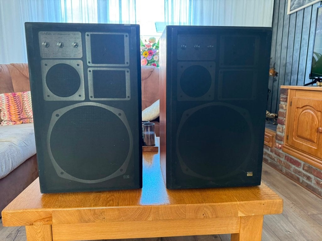Saba luidsprekers, Vloerstaande luidspreker, Gebruikt, 60 tot 120 watt, Ophalen