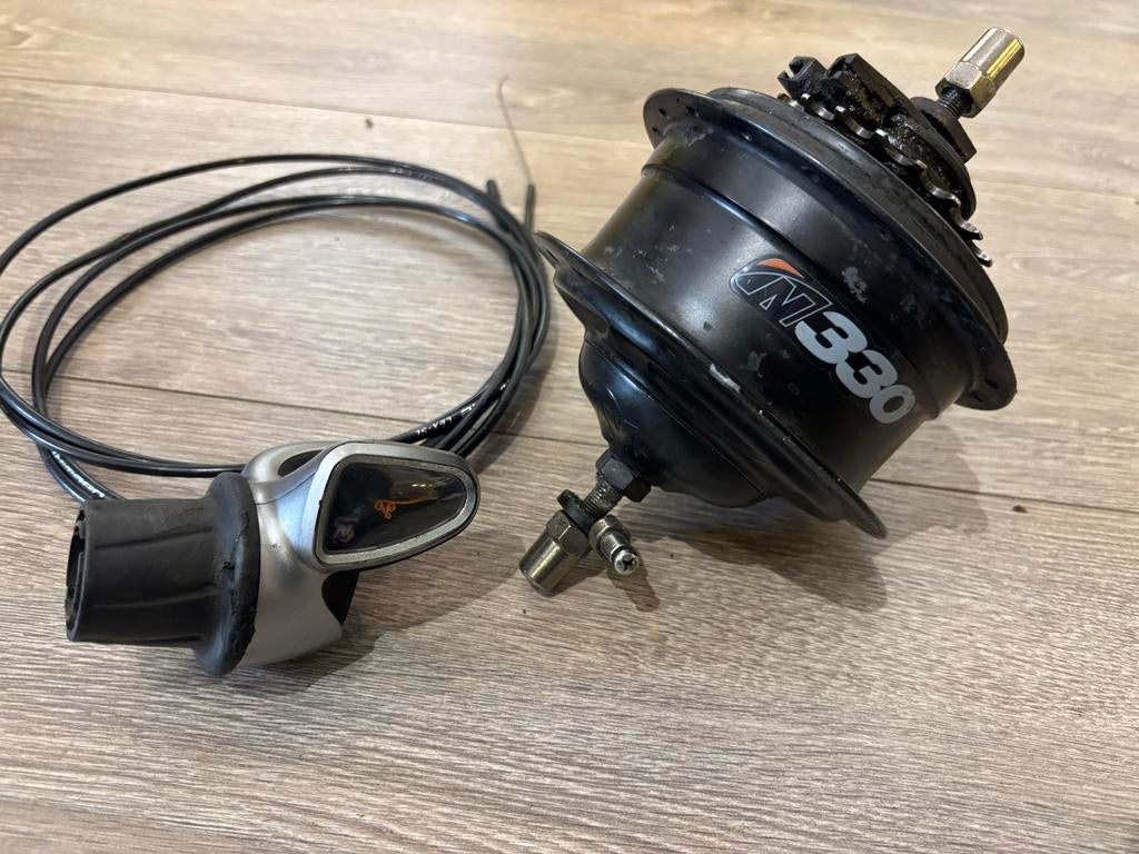 Nuvinci N330 naaf met stuurversnelling, Ophalen of Verzenden, Gebruikt, Overige typen