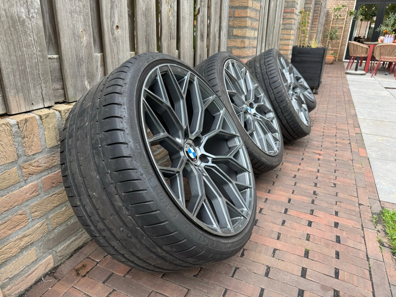 20 inch Veemann V-FS66 5x112 BMW, Auto-onderdelen, Banden en Velgen, Ophalen, Gebruikt, 275 mm, Banden en Velgen