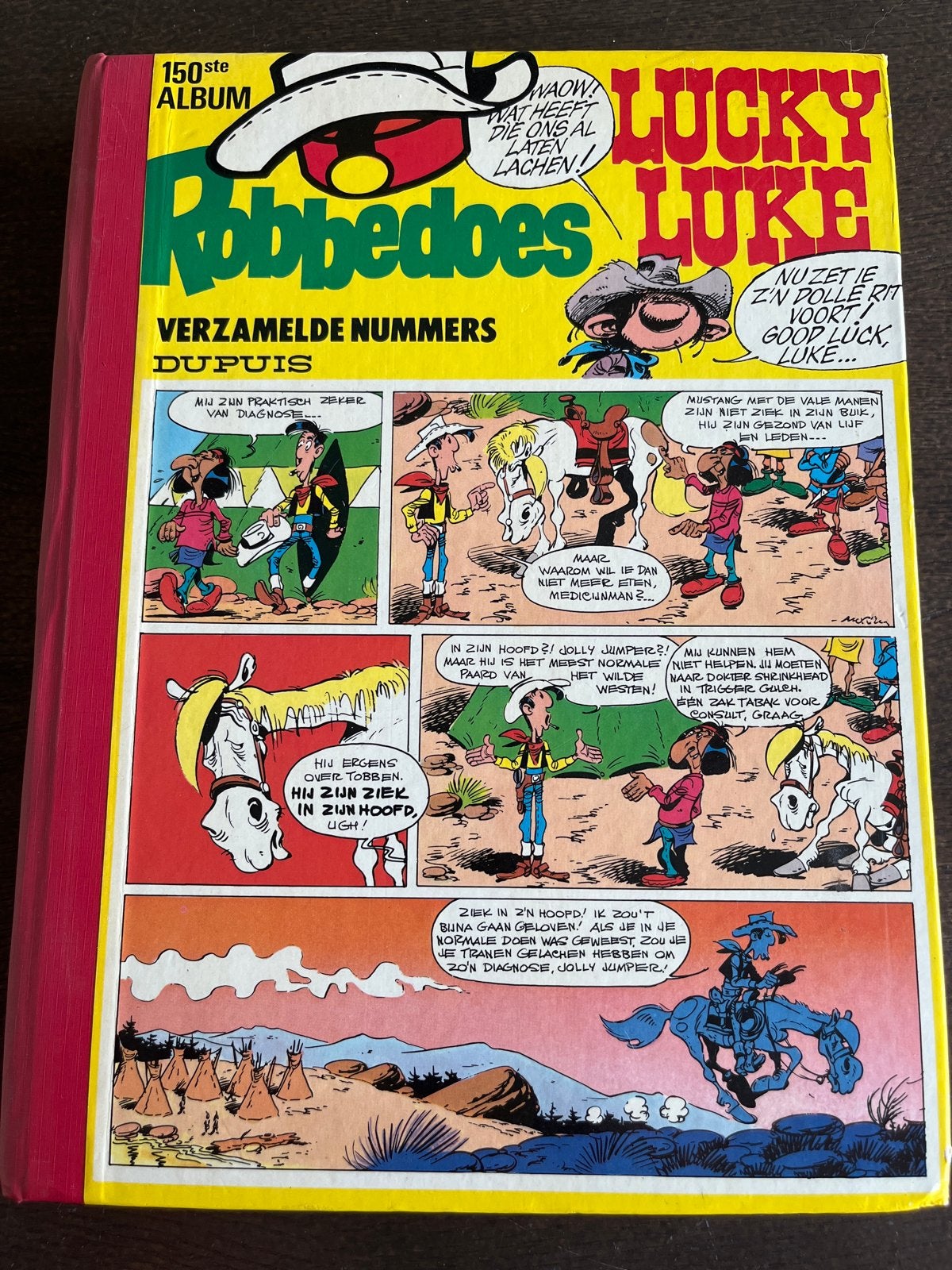 Robbedoes 150ste Album - Lucky Luke Verzamelde Nummers, Boeken, Meerdere stripboeken, Ophalen of Verzenden, Gelezen