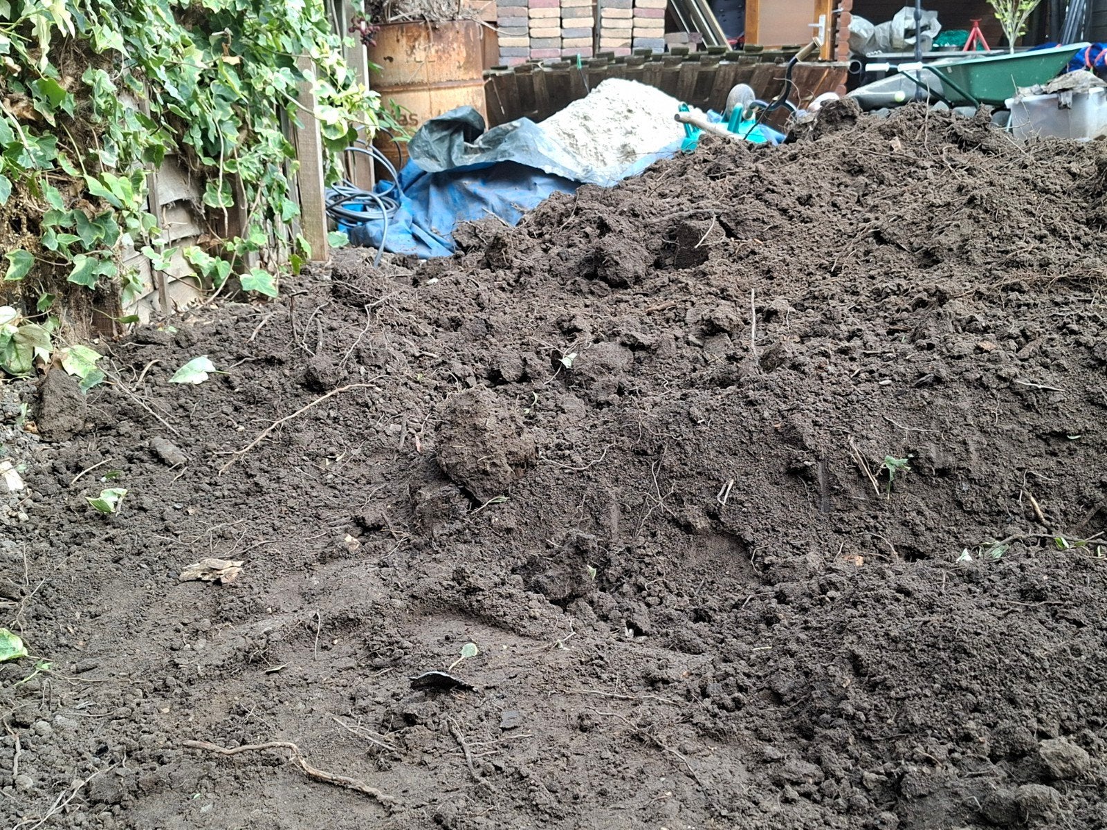 Gratis Tuinaarde af te halen, Ophalen, Gebruikt, Ophoogzand