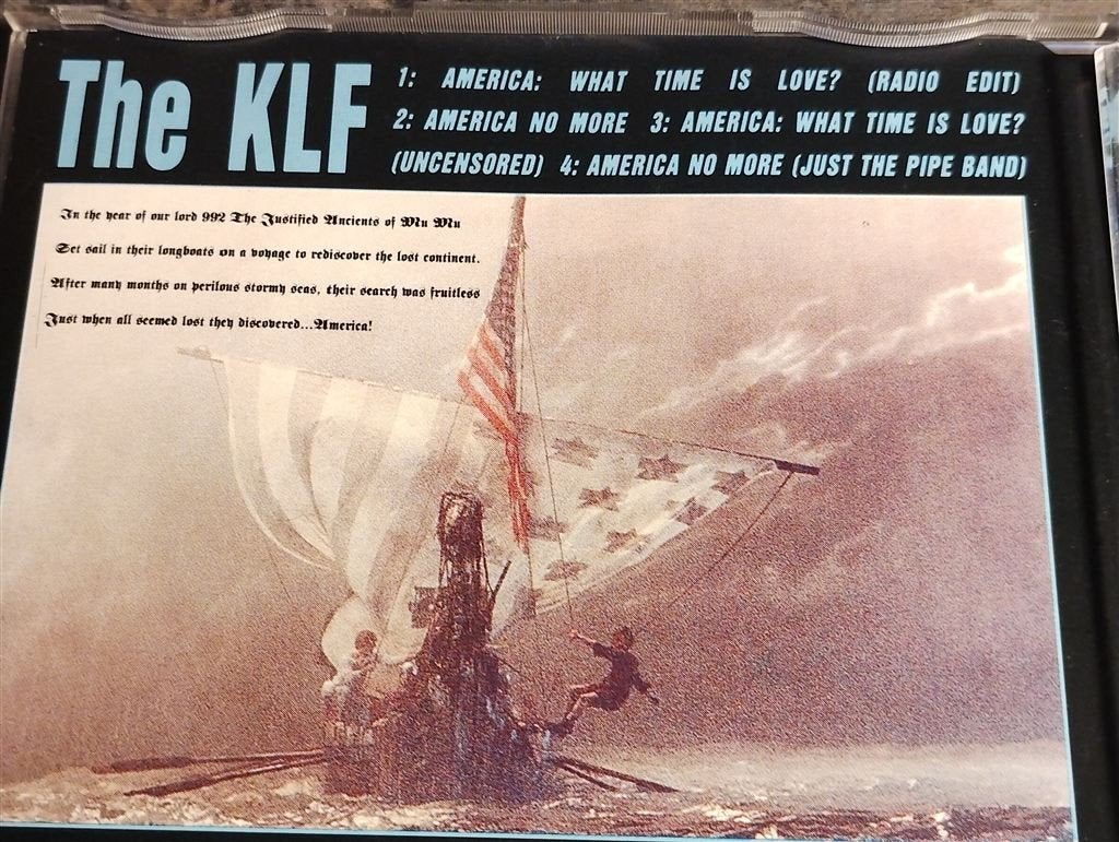 The KLF ‎- America: What Time Is Love?, Ophalen of Verzenden, Gebruikt, Pop