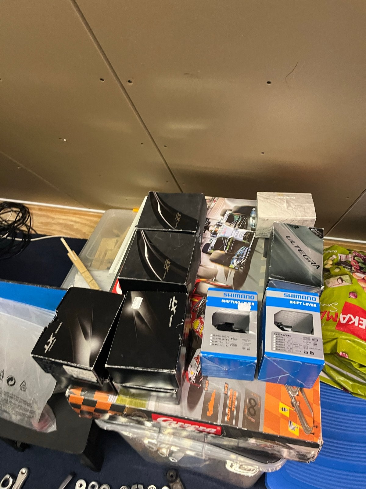 Nieuwe Shimano Ultegra Voorderailleurs Shifters, Ophalen of Verzenden, Nieuw, Racefiets, Derailleur of Ketting