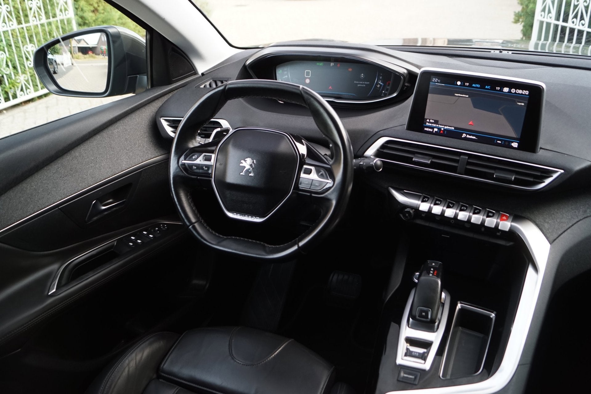 Peugeot 3008 1.6 e-THP Allure Autom Leder Sportst Stoelverw, Auto's, 4 cilinders, Adaptive Cruise Control, Bedrijf, 165 pk