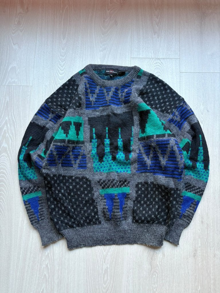 Vintage Jean Michaud Coogi Style Trui L, Maat 52/54 (L), ., Ophalen of Verzenden, Zo goed als nieuw