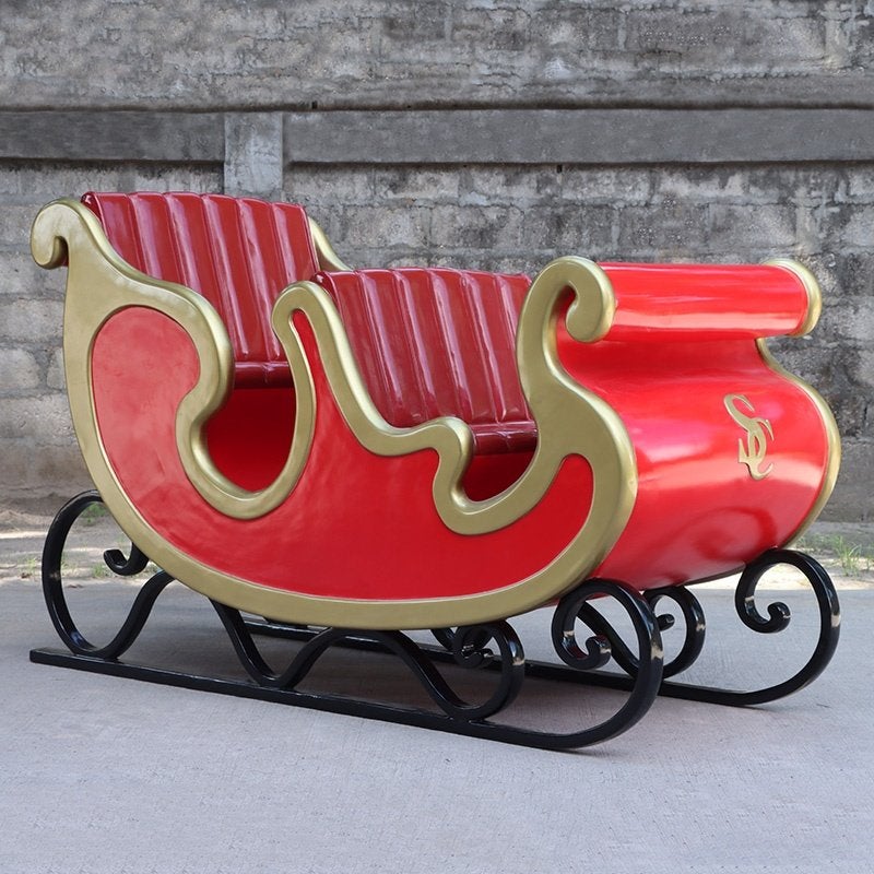 Arreslee Foursome – Kerstman - Lengte 231 cm, Ophalen, HorecaBeelden, Nieuw, HorecaBeelden