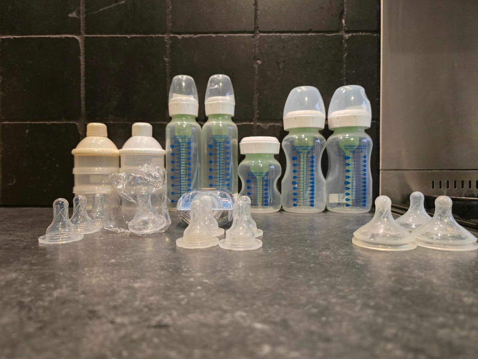 Dr. Brown's Complete set voor flesvoeding, Ophalen, Gebruikt, Babyfles