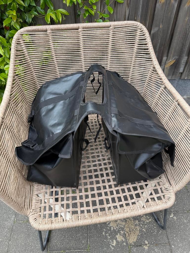 Dubbele fietstas Hema 40 L, Ophalen, Gebruikt