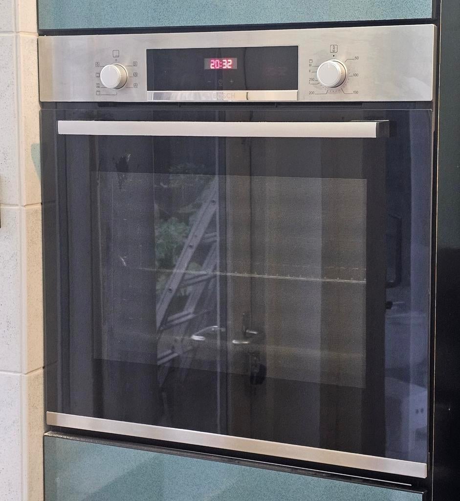 Bosch oven 2023 added steam zwart rvs hba513bs1/44 hr5b20f0, Witgoed en Apparatuur, Ovens, Hete lucht, 60 cm of meer, Ophalen of Verzenden