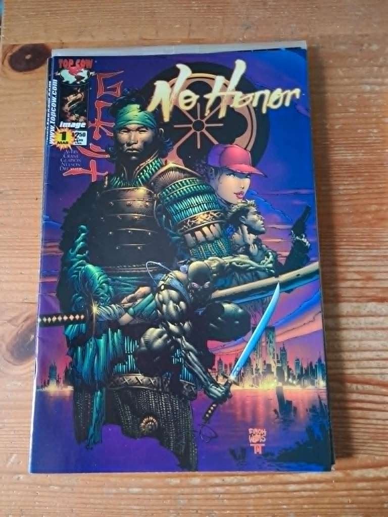 No honor, Amerika, Meerdere comics, Image Comics, Ophalen
