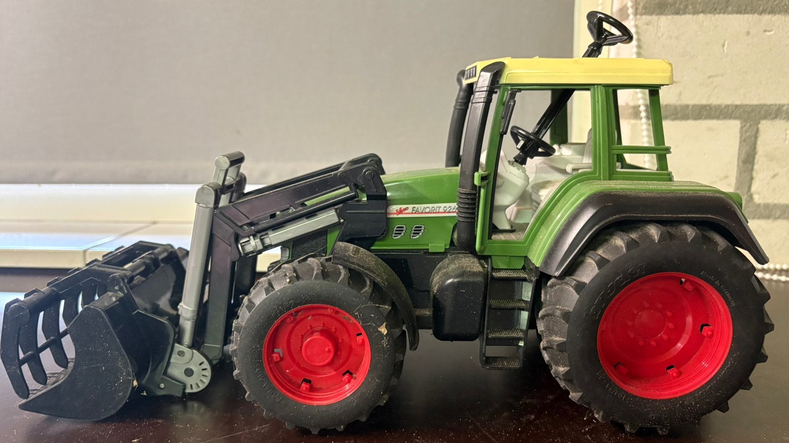 Bruder tractor, Kinderen en Baby's, Speelgoed | Speelgoedvoertuigen, Ophalen, Gebruikt