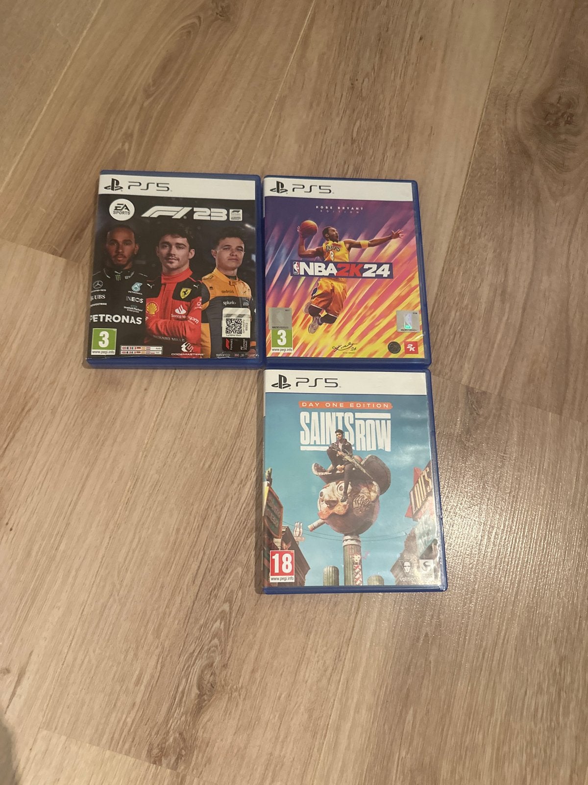 PS5 Games: F1 23, NBA 2K24, Saints Row (Day One Edition), Ophalen, Online, Vanaf 18 jaar, Overige genres