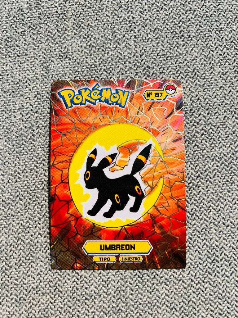 Umbreon 197 Holo Johto Card Top Collection Promo Pokemon, Verzenden, Nieuw, Losse kaart, Foil