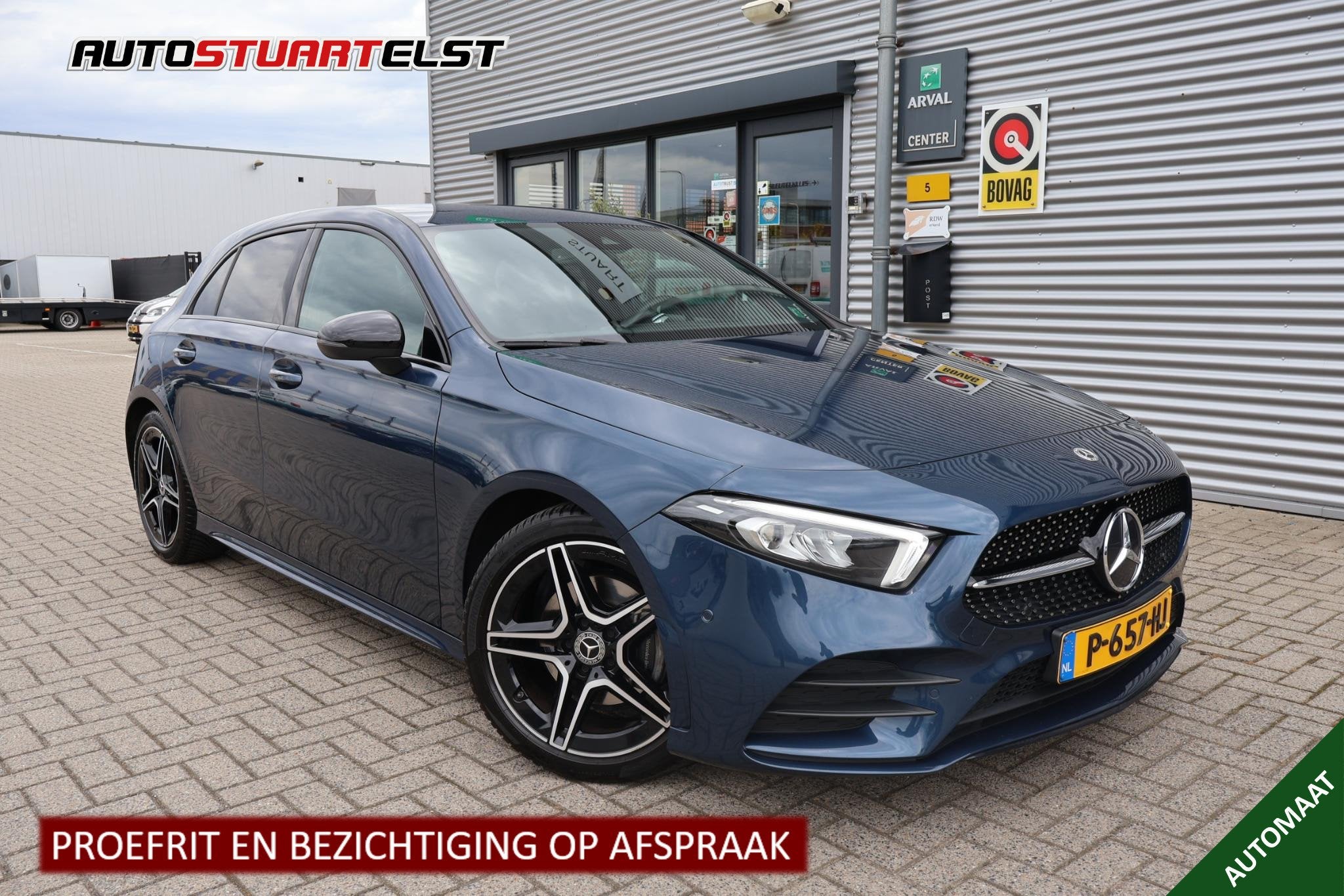 Mercedes-Benz A-klasse 180 Business Solution AMG 1e Eigenaar, Dealer onderhouden, 136 pk, Gebruikt, 4 cilinders