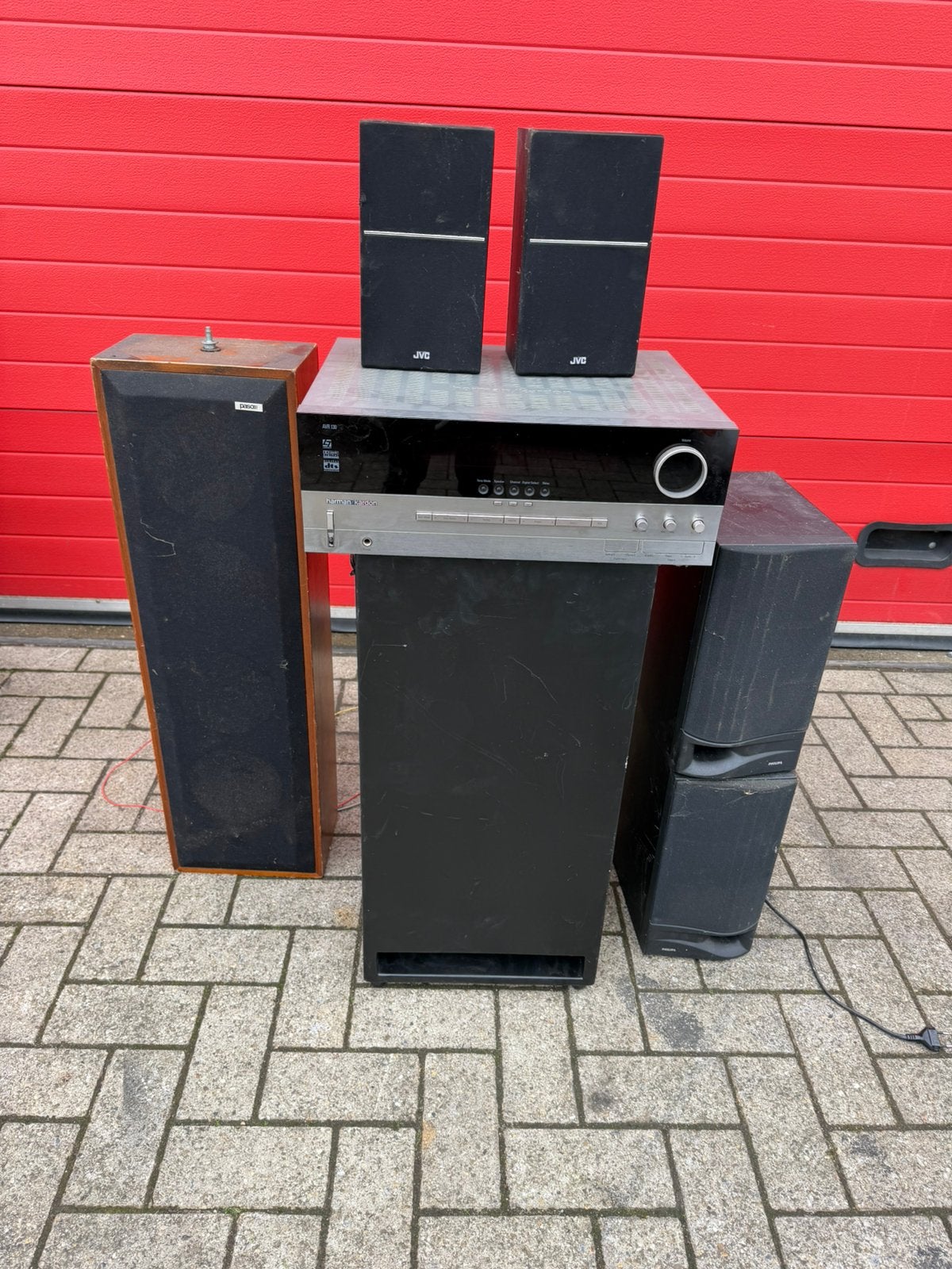 jbl sub met boxen en harmankardon, 70 watt of meer, Zo goed als nieuw, Overige spelers, Ophalen