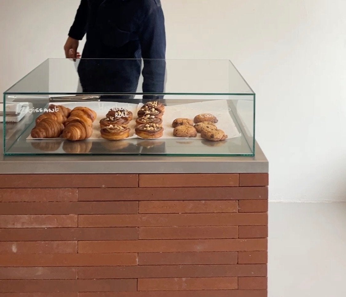 Glazen gebaksvitrine, Ophalen, 25 tot 50 cm, 50 tot 100 cm, Minder dan 100 cm