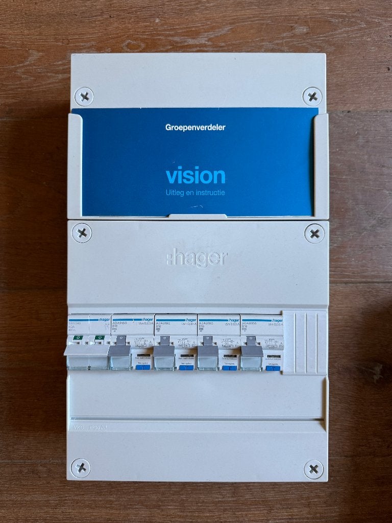 Hager groepenkast vision, Ophalen of Verzenden, Zo goed als nieuw, Overige typen