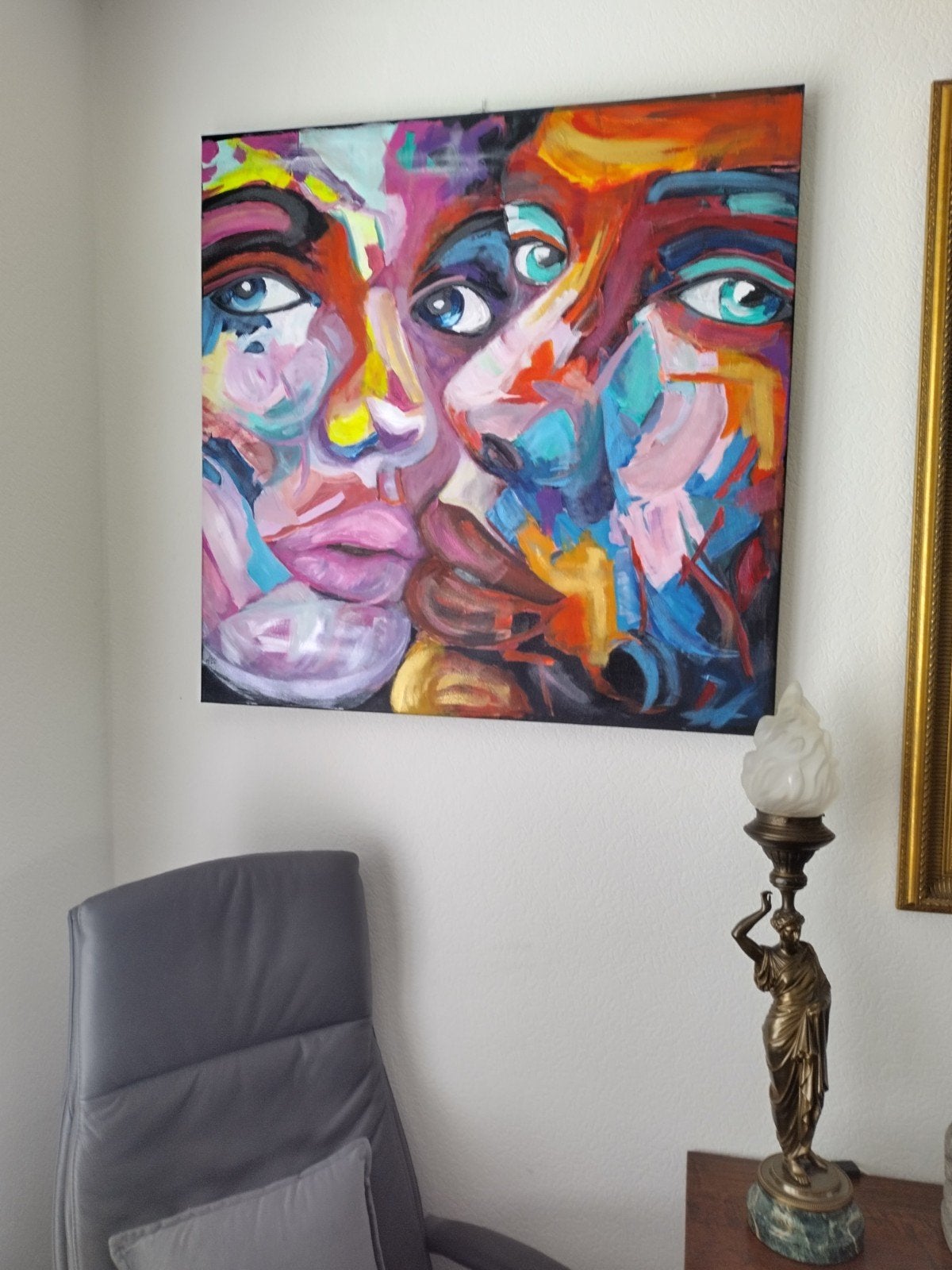 schilderij, Ophalen