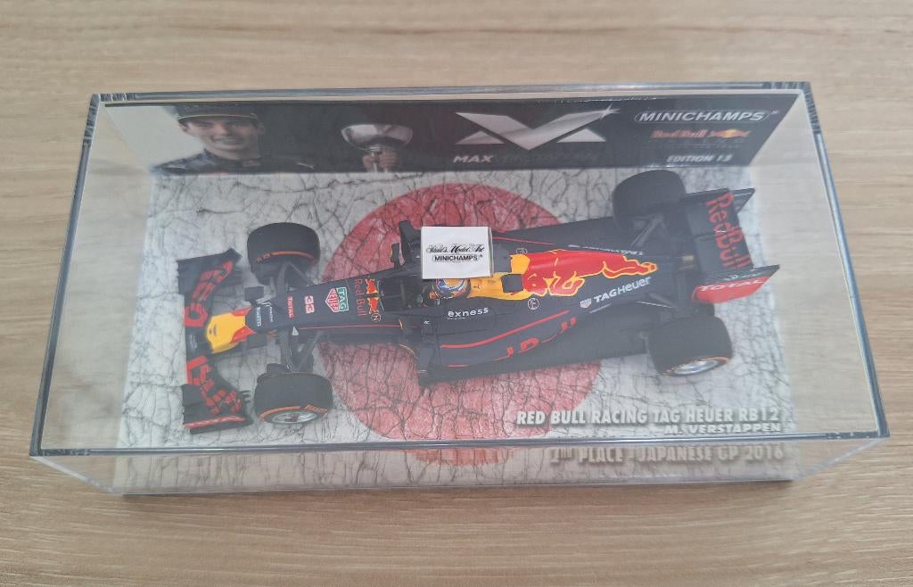 GP Japan 2016 Max Verstappen, Ophalen of Verzenden, Nieuw, Auto, MiniChamps