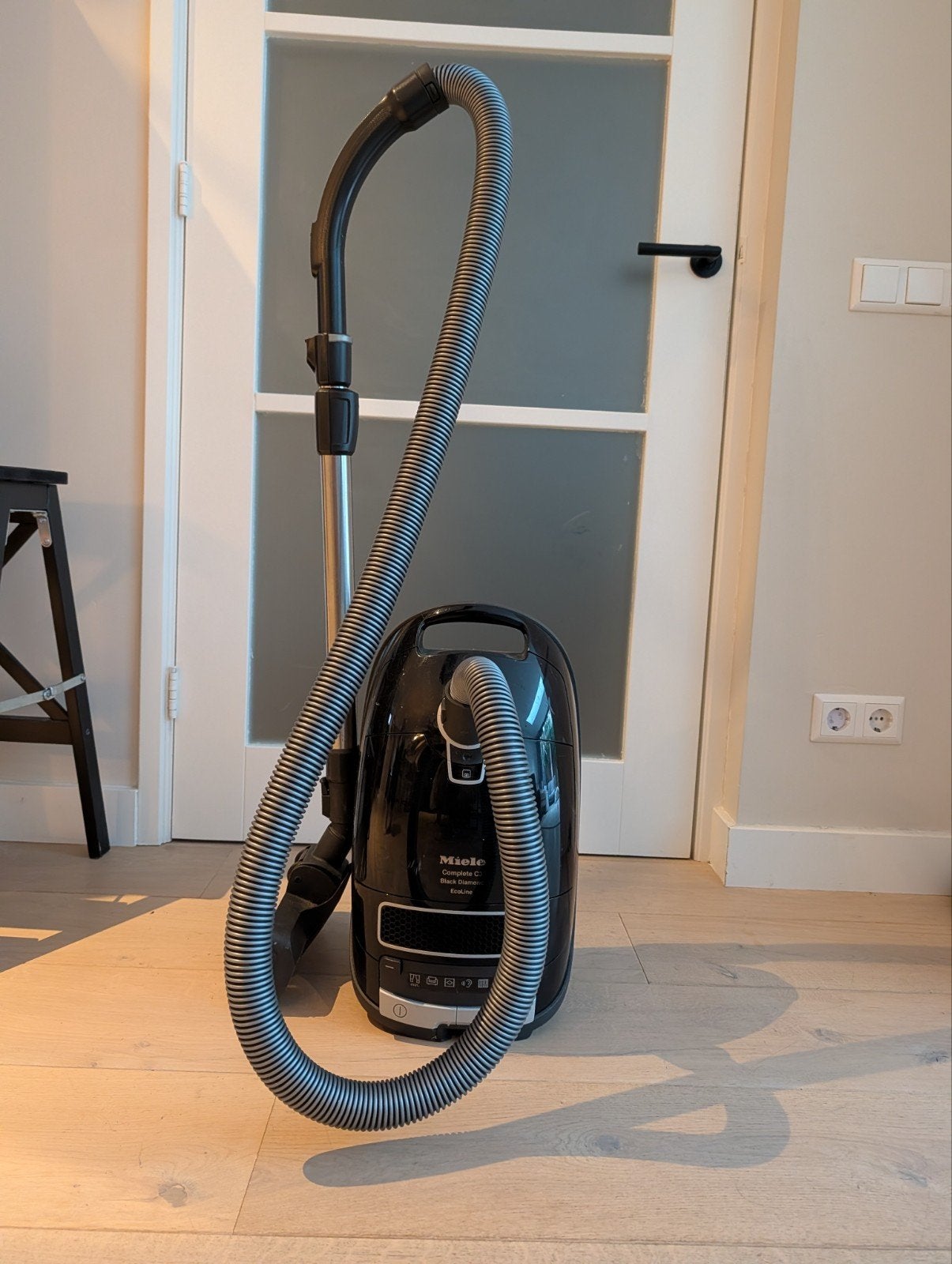 Miele Complete C3 Black Diamond Ecoline stofzuiger, Witgoed en Apparatuur, Inclusief accessoires, Zo goed als nieuw, Miele, Sledestofzuiger