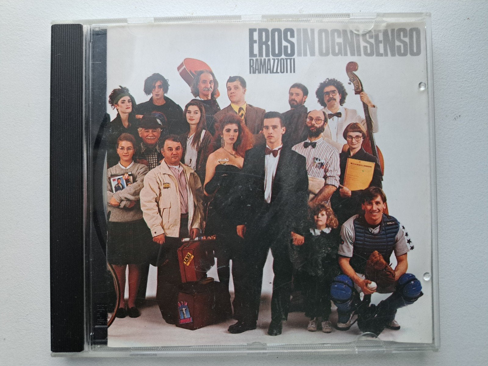 CD Eros Ramazzotti-Inognisenso, Ophalen of Verzenden, Zo goed als nieuw, Levenslied of Smartlap