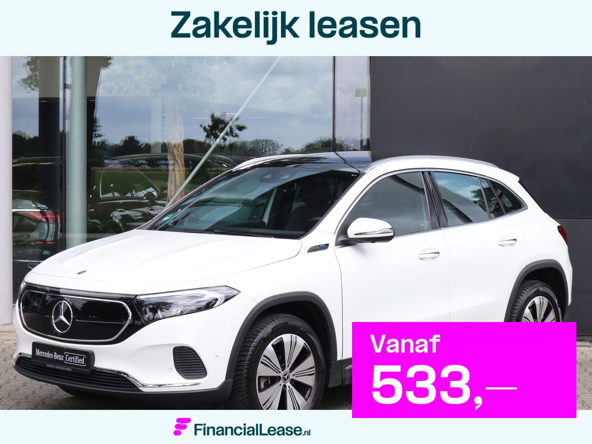 Mercedes-Benz EQA 250 Business Solution Luxury 67 kWh l Stoe, Stof, Gebruikt, 190 pk, 435 min